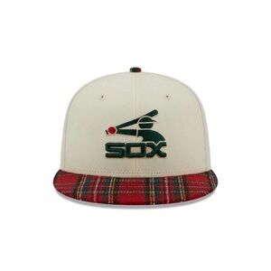 New Era Chicago White Sox’s plaid visor SnapBack cap